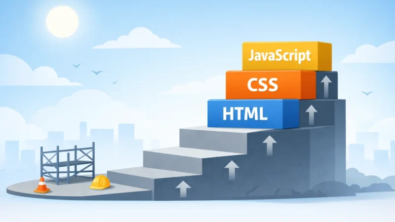 web yazılımı öğrenme sırası